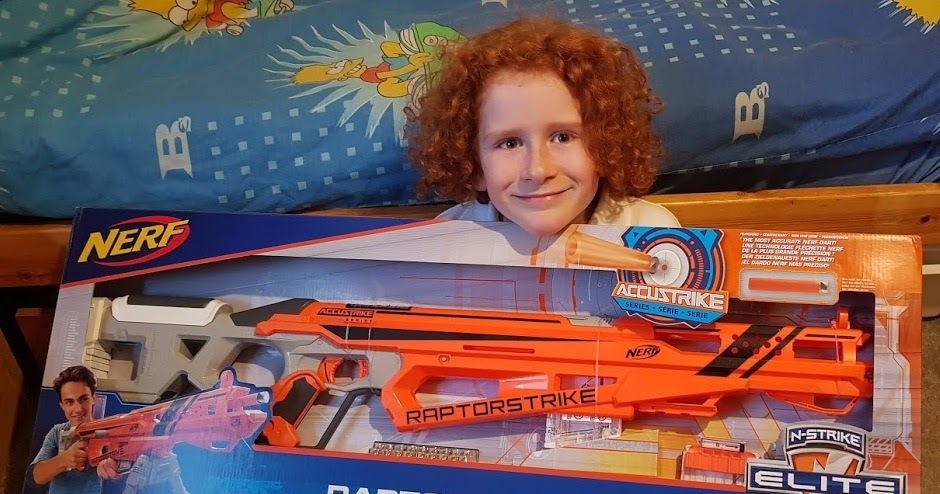 Lança Dardo Nerf Accustrike Raptorstrike - Hasbro em Promoção na