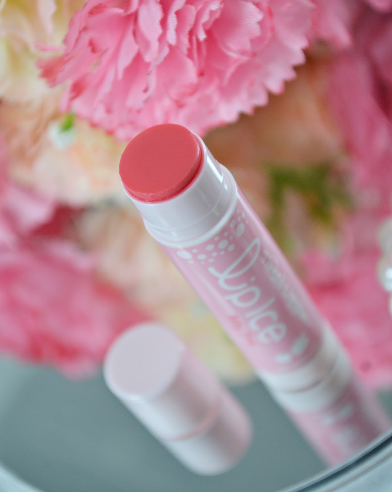 Lip Ice Tinted Lip Balm Baby Pink, Poppy Pink and Rose Red All About