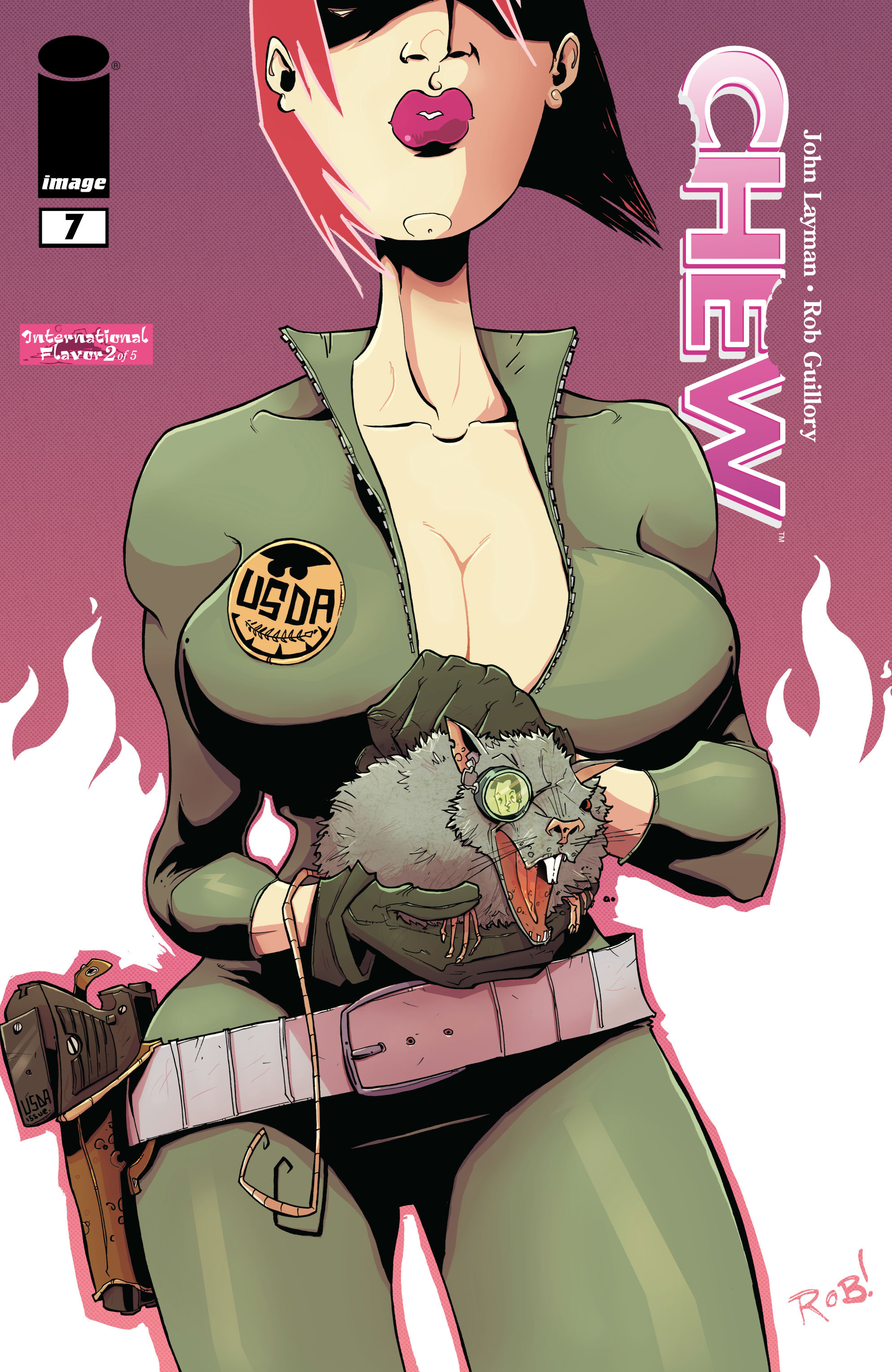 Read online Chew comic -  Issue #7 - 1