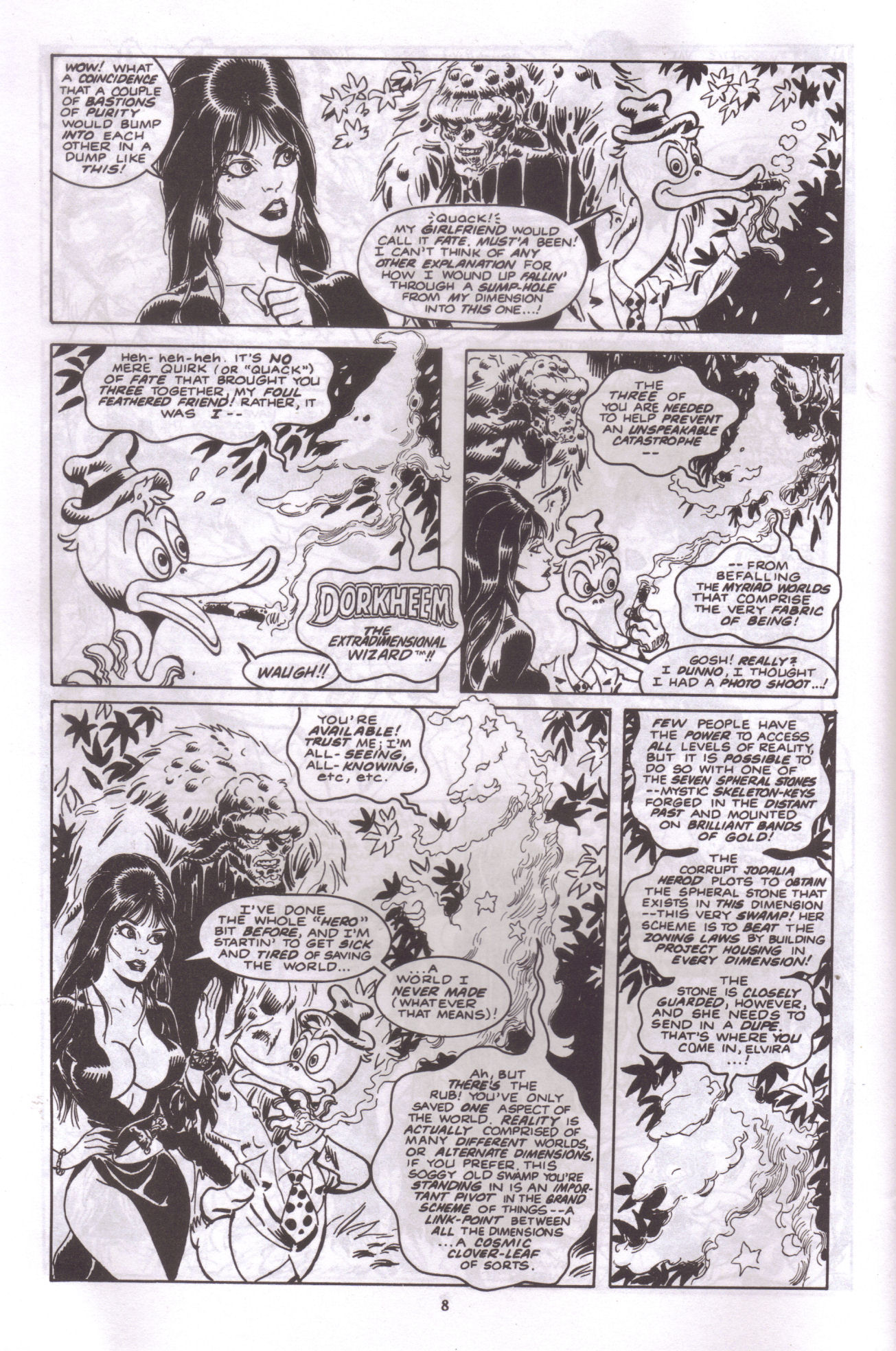 Read online Elvira, Mistress of the Dark comic -  Issue #49 - 10