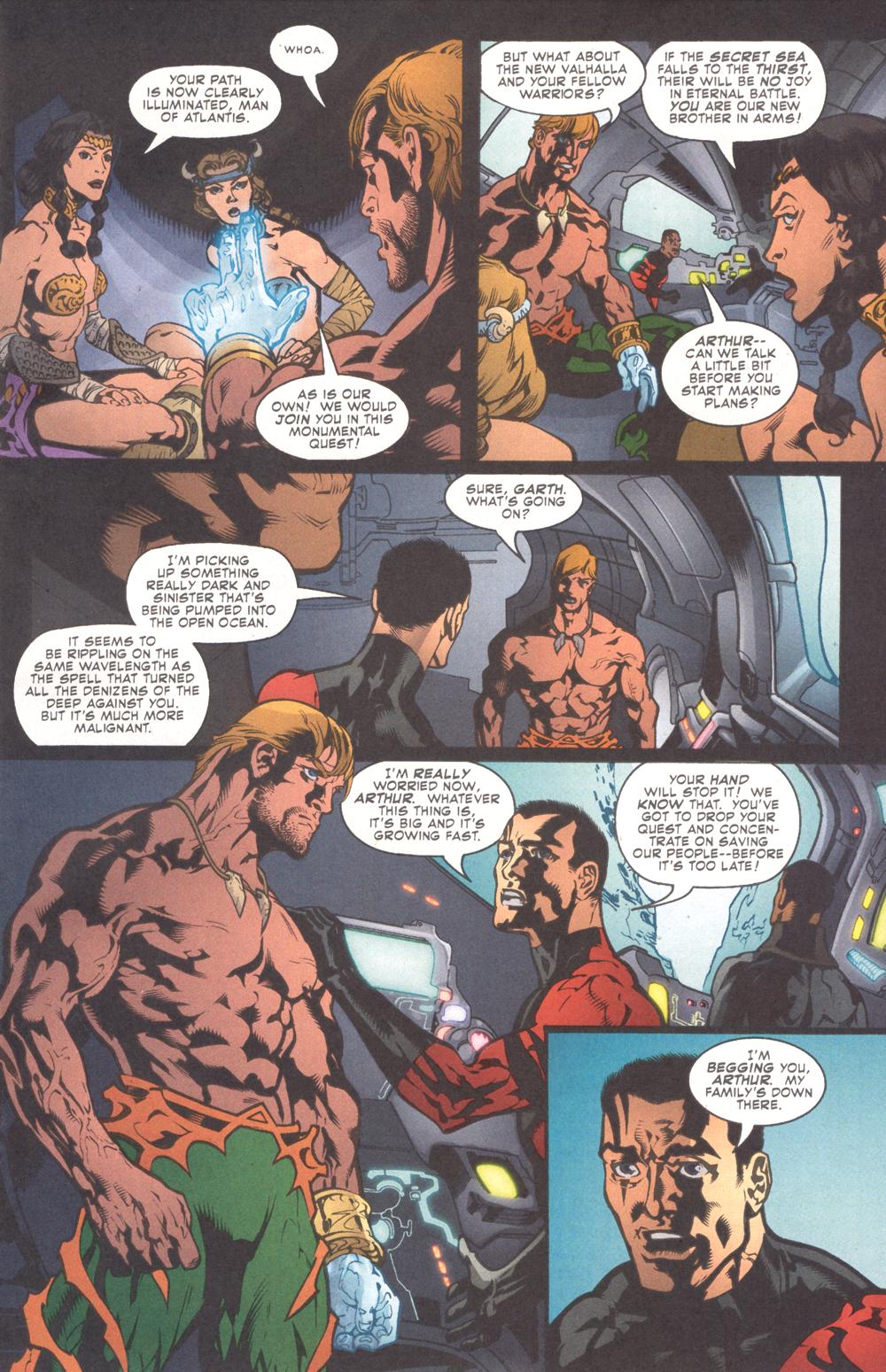 Read online Aquaman (2003) comic -  Issue #9 - 10