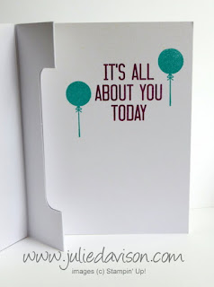 Stampin' Up! VIDEO: Last Chance: Hooray It's Your Day Card Kit - Makes 20 Cards! www.juliedavison.com