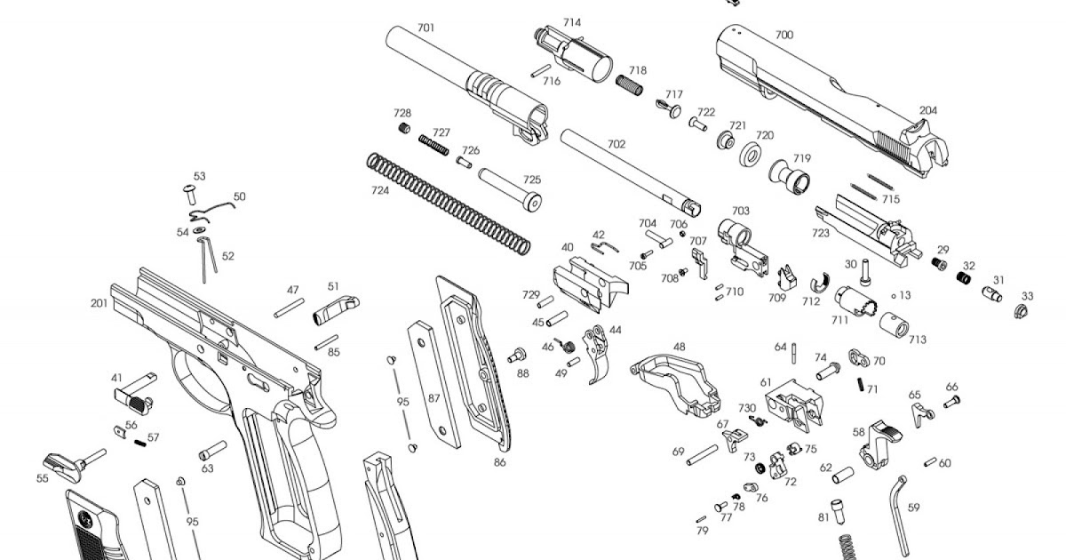 Disassembly, DIY, My Airsoft gun, And Other Things: Diagram Part for
