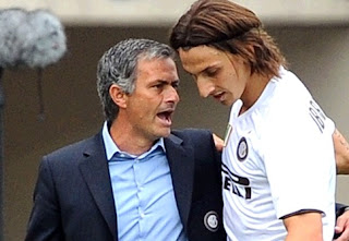 Mourinho and Ibrahimovic at Inter Milan