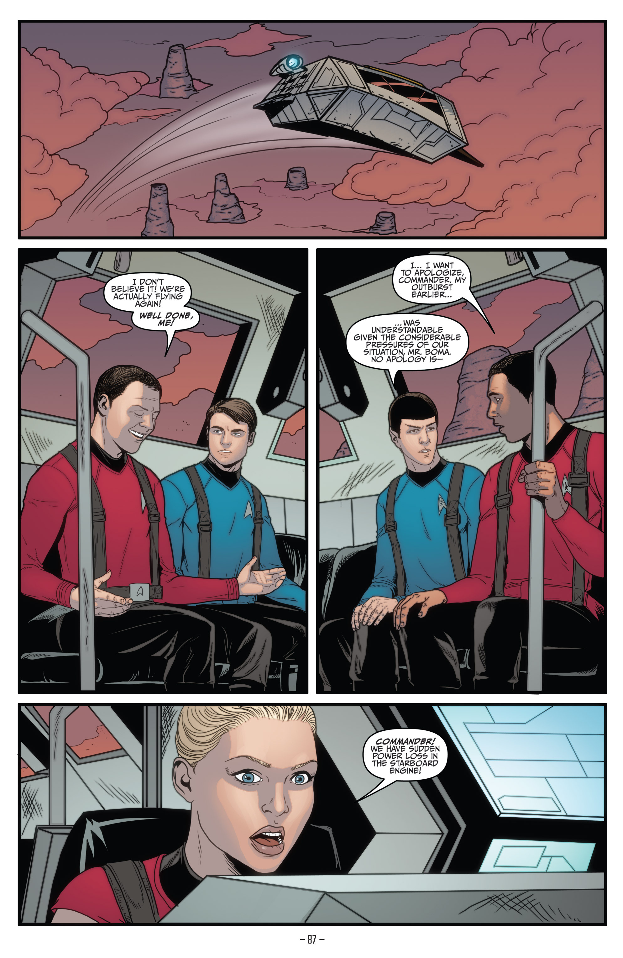 Read online Star Trek (2011) comic -  Issue # _TPB 1 - 87