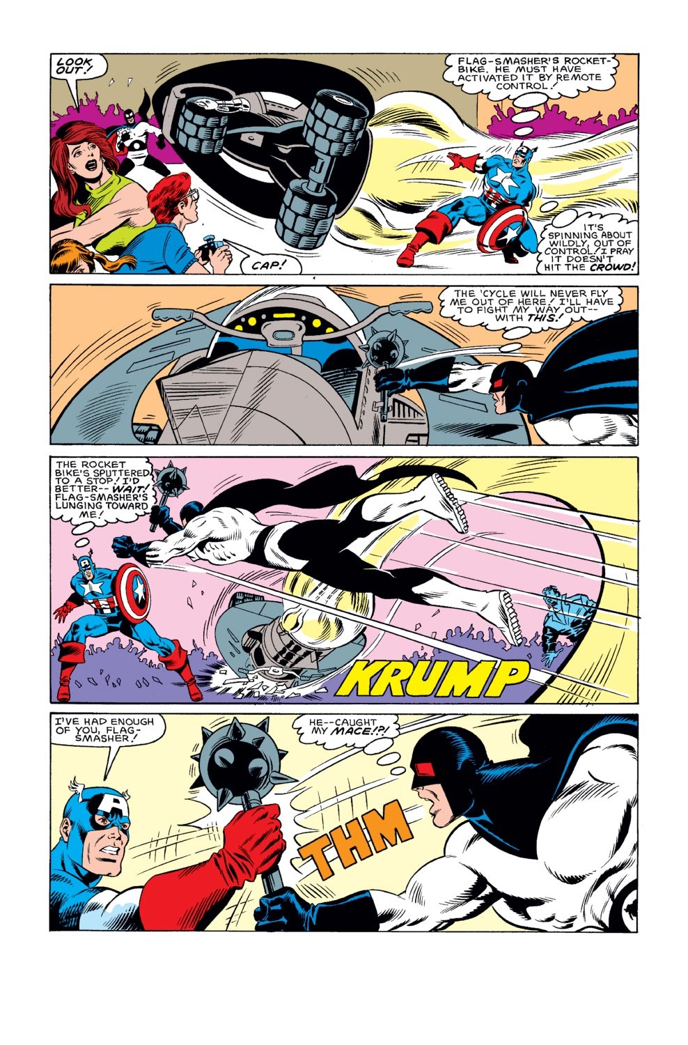 Read online Captain America (1968) comic -  Issue #312 - 22