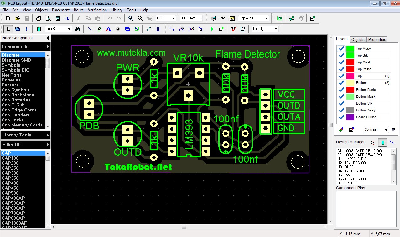 Membuat Sendiri Sensor Pendeteksi Api/Flame Detector | Robotic Tutorials