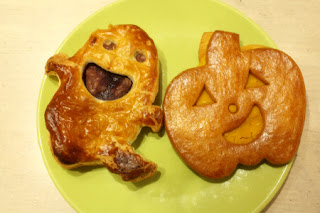 神戸屋オバケパンとパンプキンクッキー