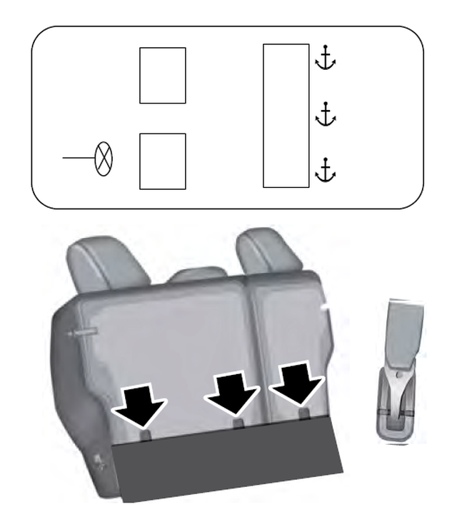 Ford Escape Guide How to Install Child Seats Ford Escape Manual