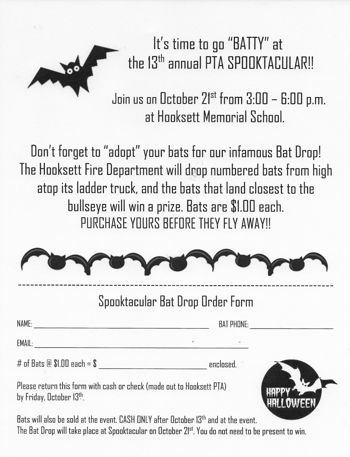 Hooksett PTA Events