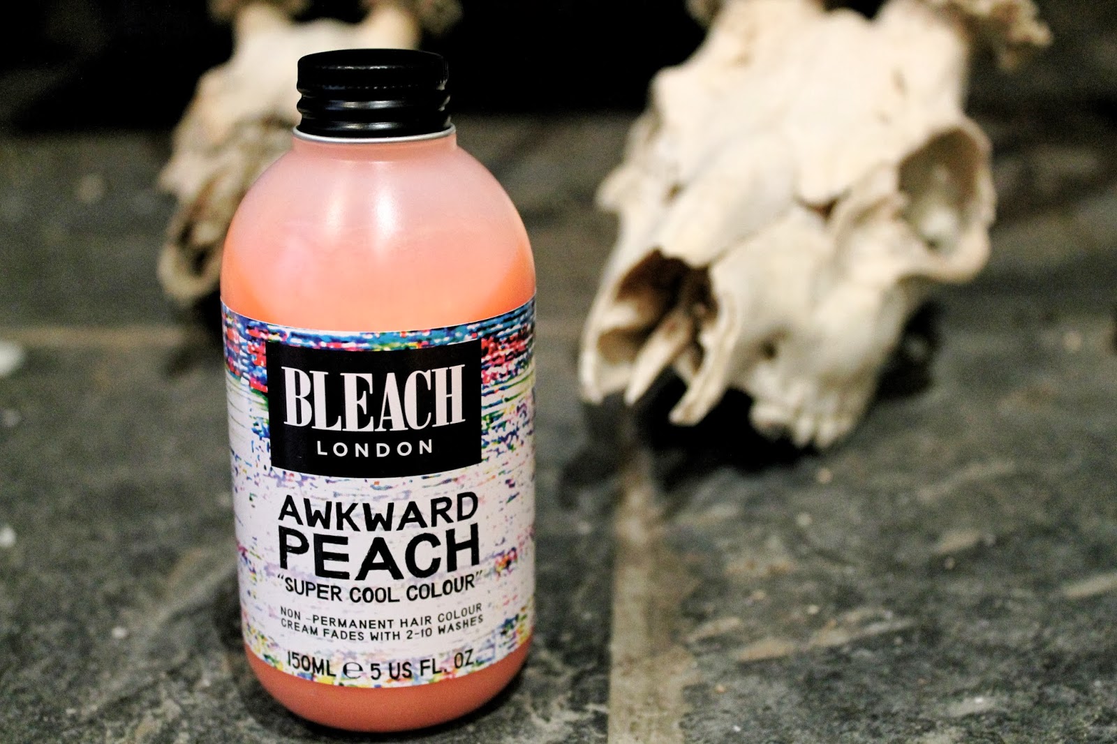BLEACH London Awkward Peach Hair Dye review.