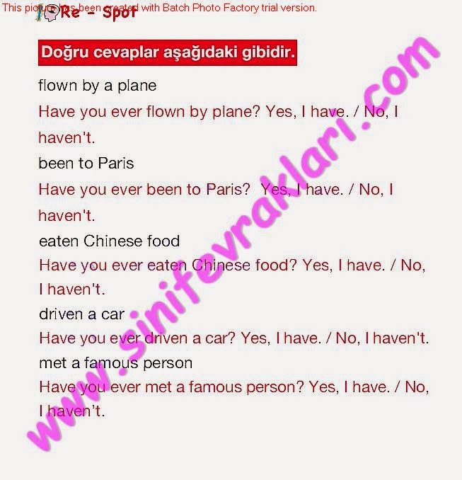 8.SINIF İNGİLİZCE MEB YAYINLARI DERS KİTABI CEVAPLARI SAYFA 88 - Ders