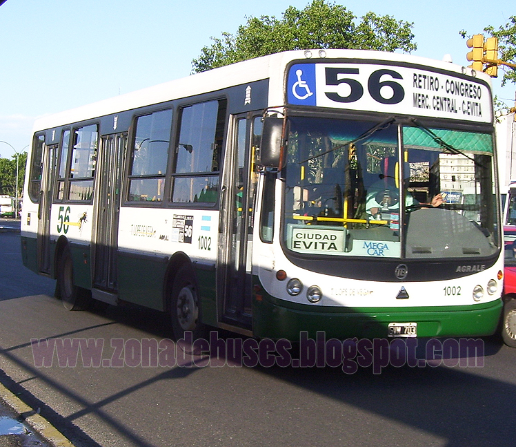 Colectibus Zona de Buses LINEA 56