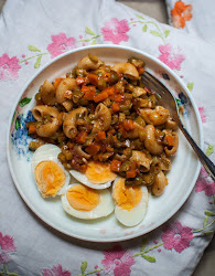 cooker pasta pressure local vegetables using box seasonal husband making been