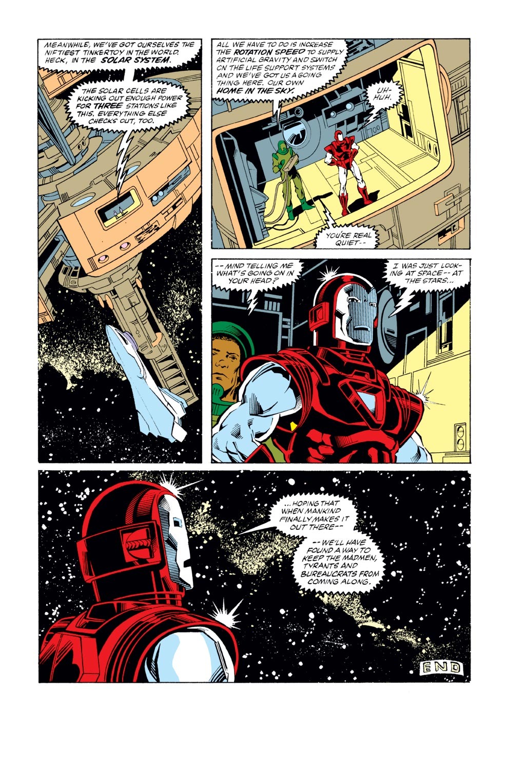 Read online Iron Man (1968) comic -  Issue #208 - 23