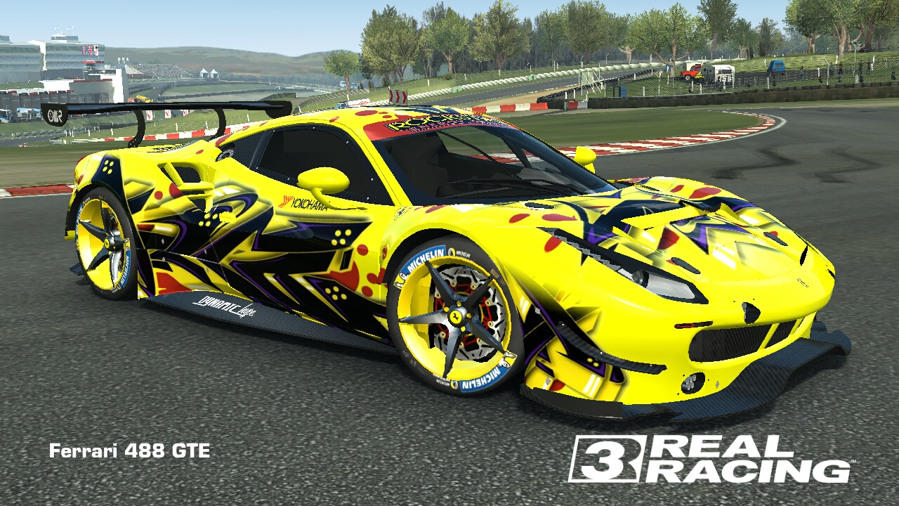 Kumpulan Livery Real Racing 3 All Gpu Ferrari 488 Gte