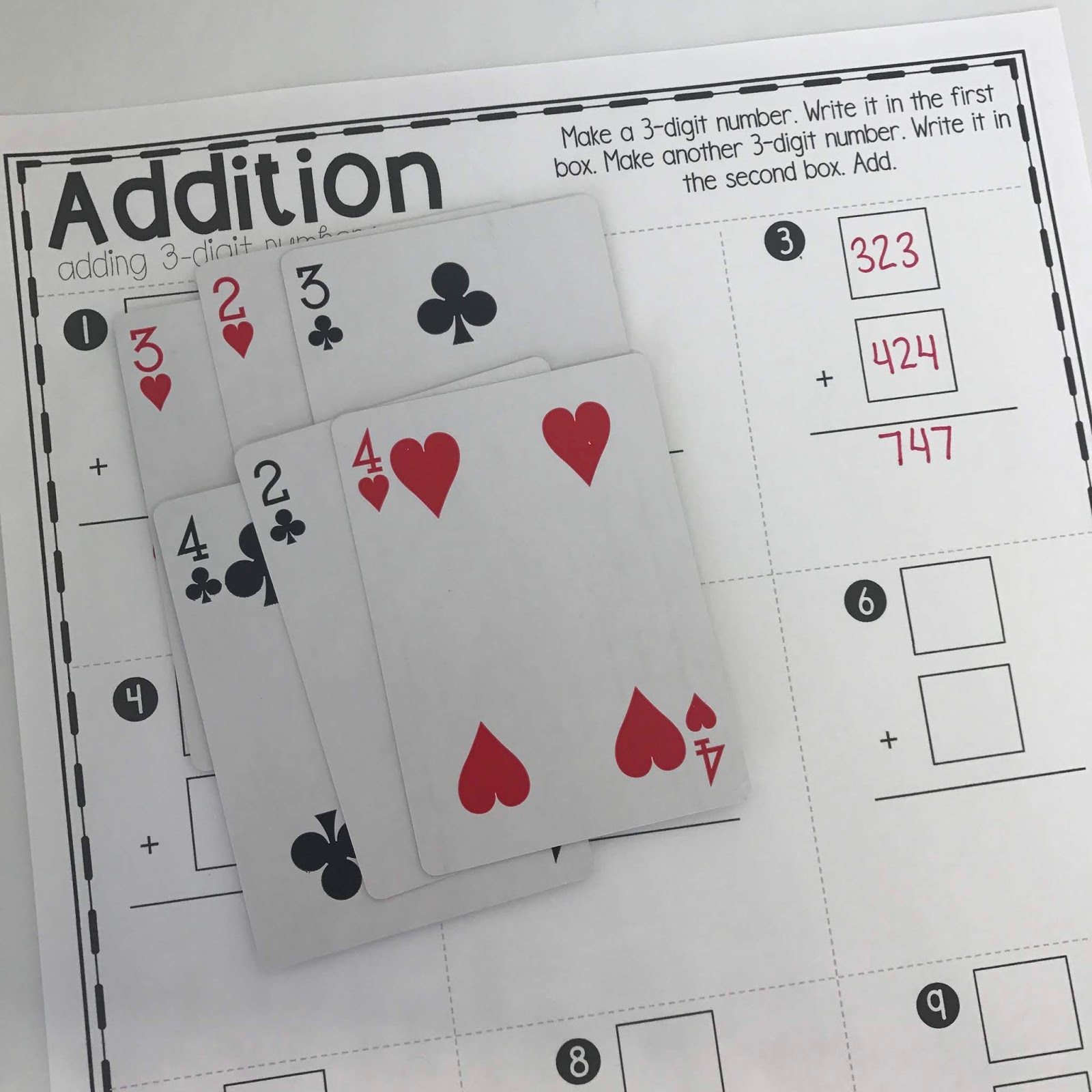 Inexpensive Math Centers | 2nd Grade Stuff