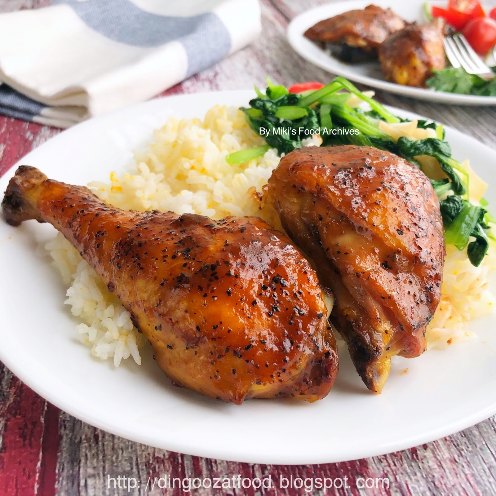 Miki's Food Archives Black Pepper Roast Chicken 黑胡椒烤鸡腿