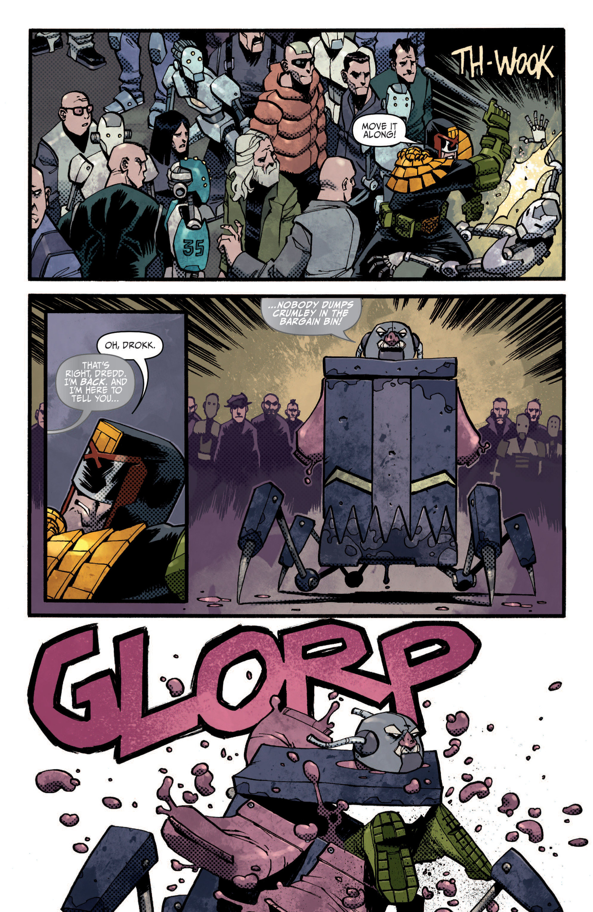 Read online Judge Dredd (2012) comic -  Issue #8 - 15