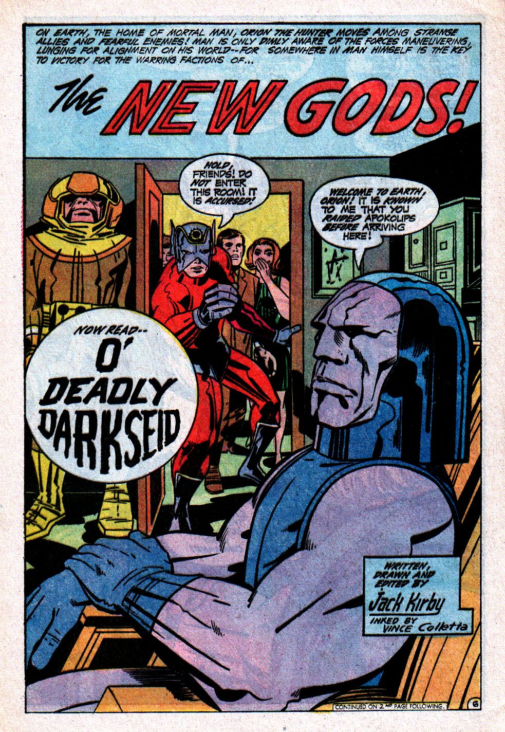 Read online The New Gods (1971) comic -  Issue #2 - 7