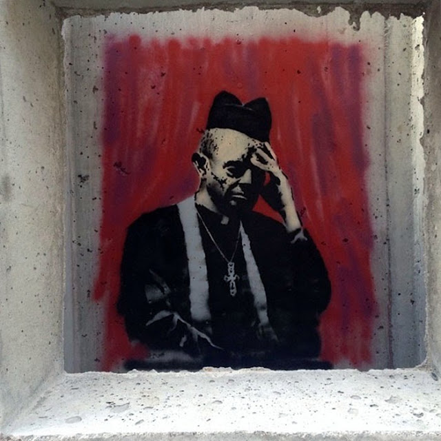 Banksy “Concrete Confessional” New Piece For “Better Out Than In ...