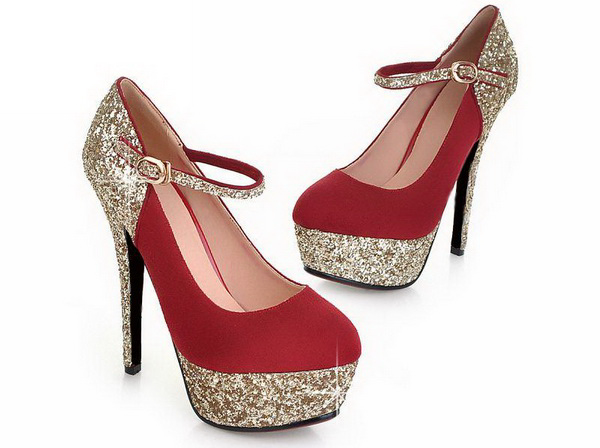 Fashion All-matched Stiletto Heels Closed-toe Women Shoes