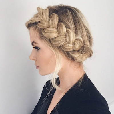 Model Rambut Crown Braid Model Rambut Crown Braid
