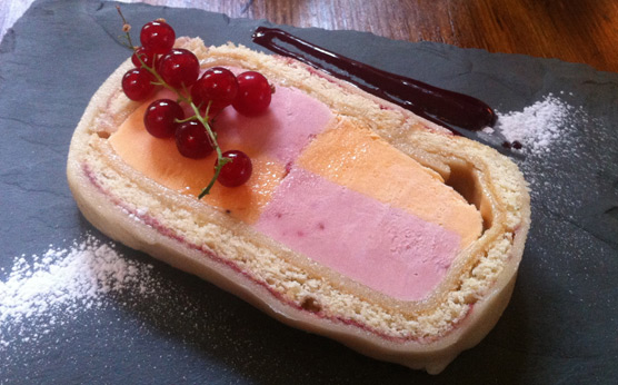 Lucy's of Ambleside Up the Duff Pudding Club - Battenberg Iced Terrine