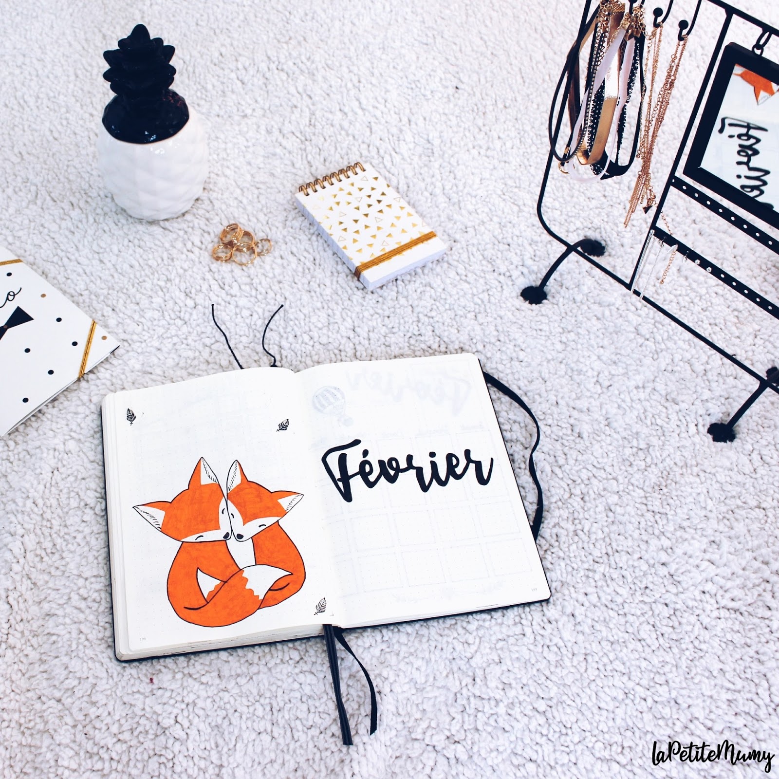 Bullet Journal Février le mois de l'amour ♥ La Petite Mumy Bullet Journal Février le mois de l'amour ♥ La Petite Mumy
