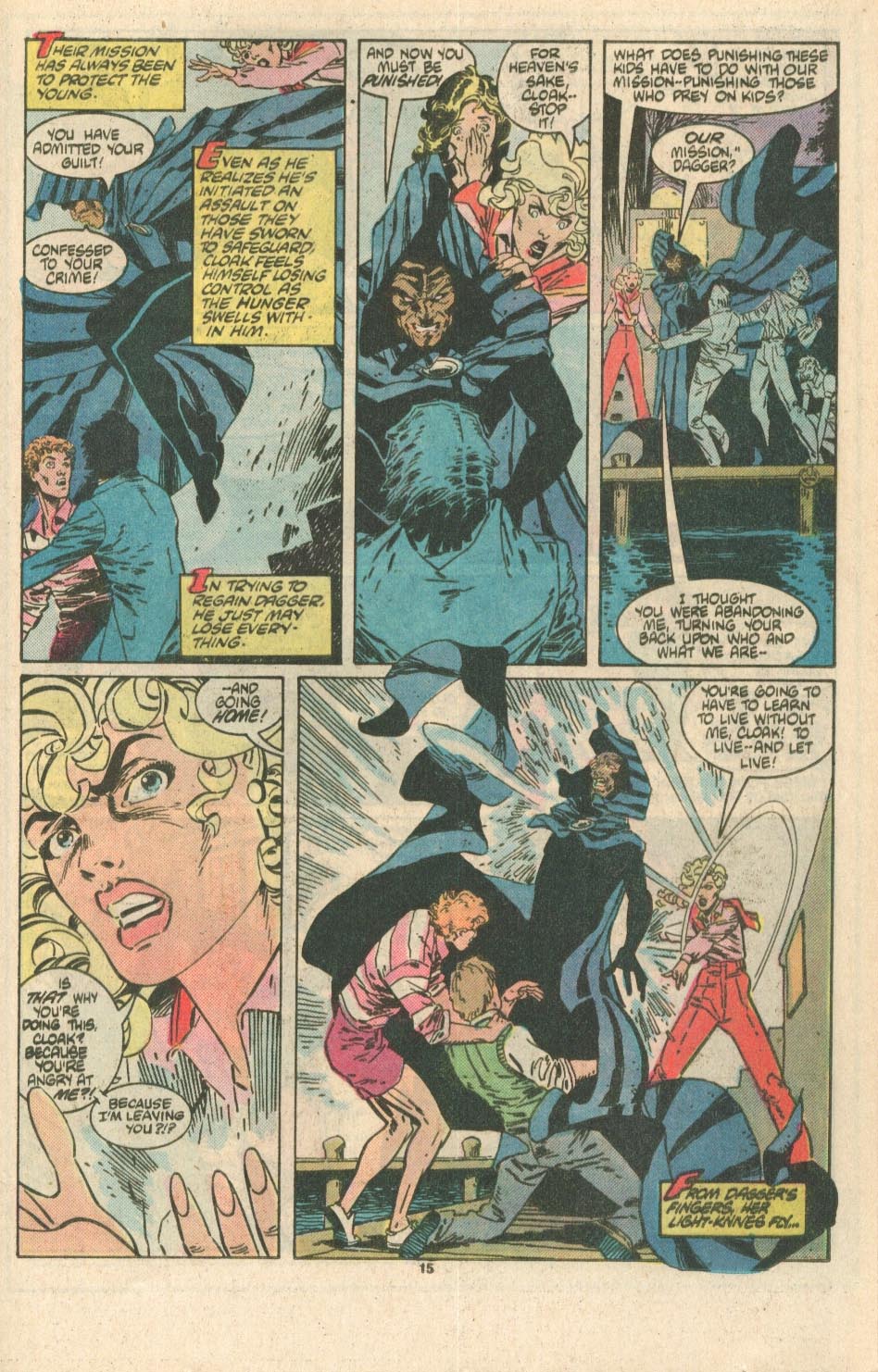 Read online Cloak and Dagger (1985) comic -  Issue #2 - 16