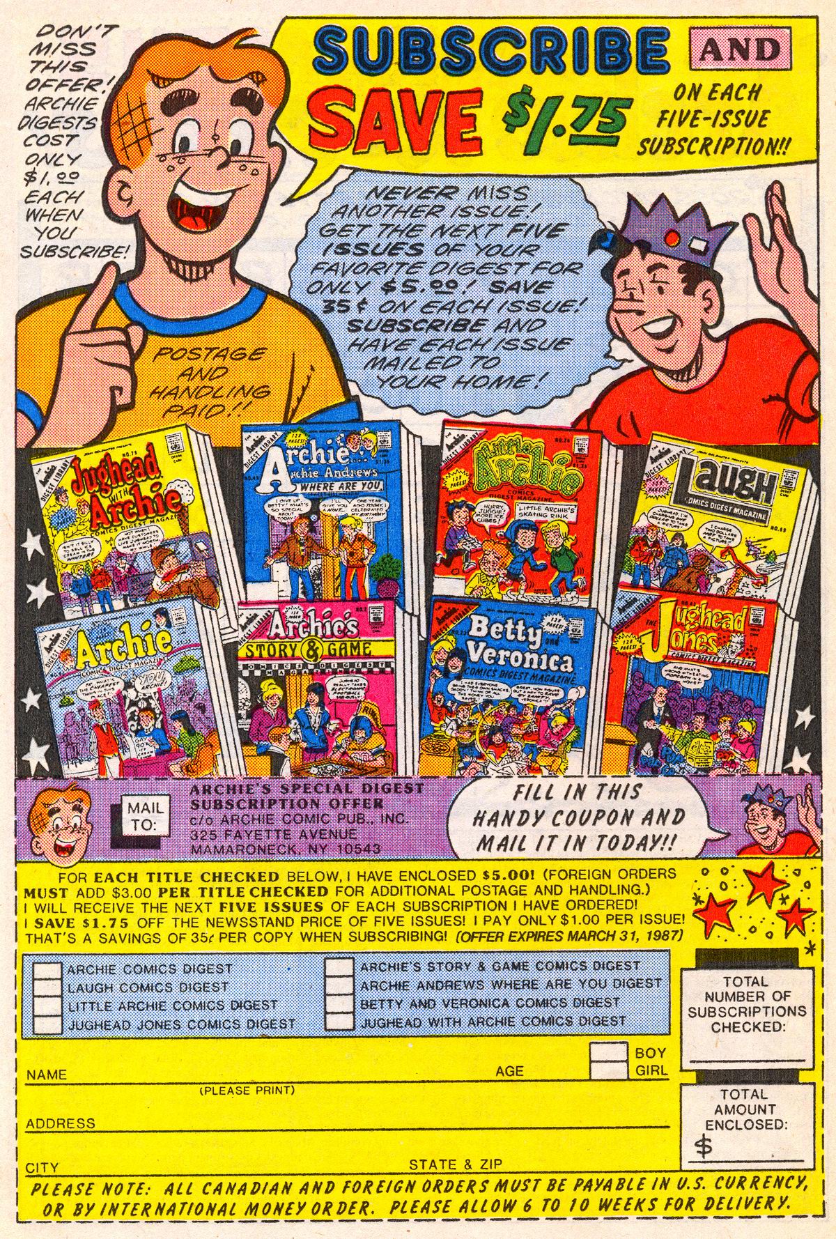 Read online Life With Archie (1958) comic -  Issue #260 - 9