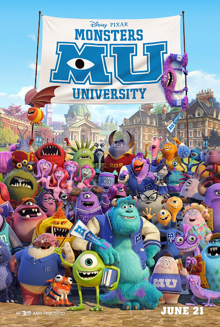 Poster de Monster University" MU