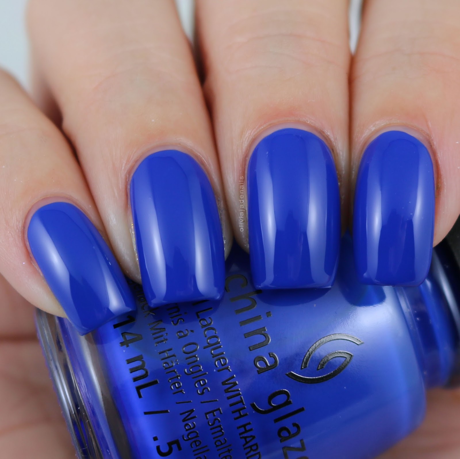 China Glaze Born To Rule swatched by Olivia Jade Nails
