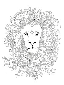 adults animals free printable downloadable coloring pages