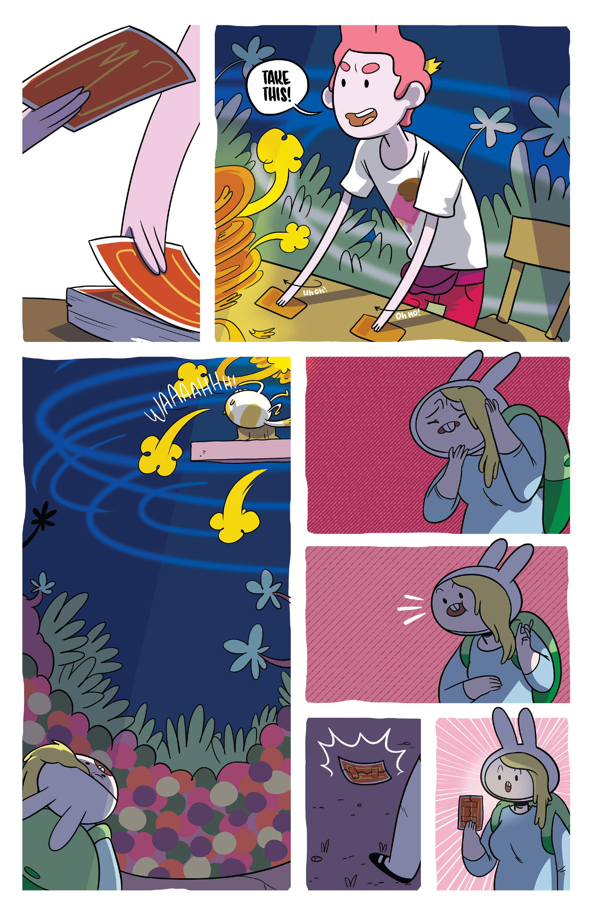 Read online Adventure Time Fionna and Cake Card Wars comic -  Issue #6 - 7