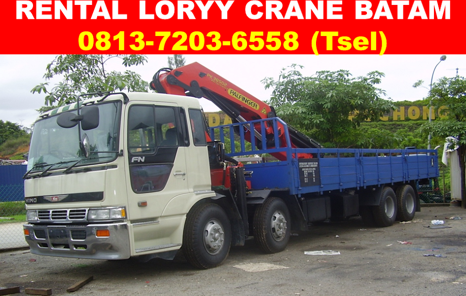 TLP, 081372036558 (Tsel), Rental/Sewa Lori Crane Batam