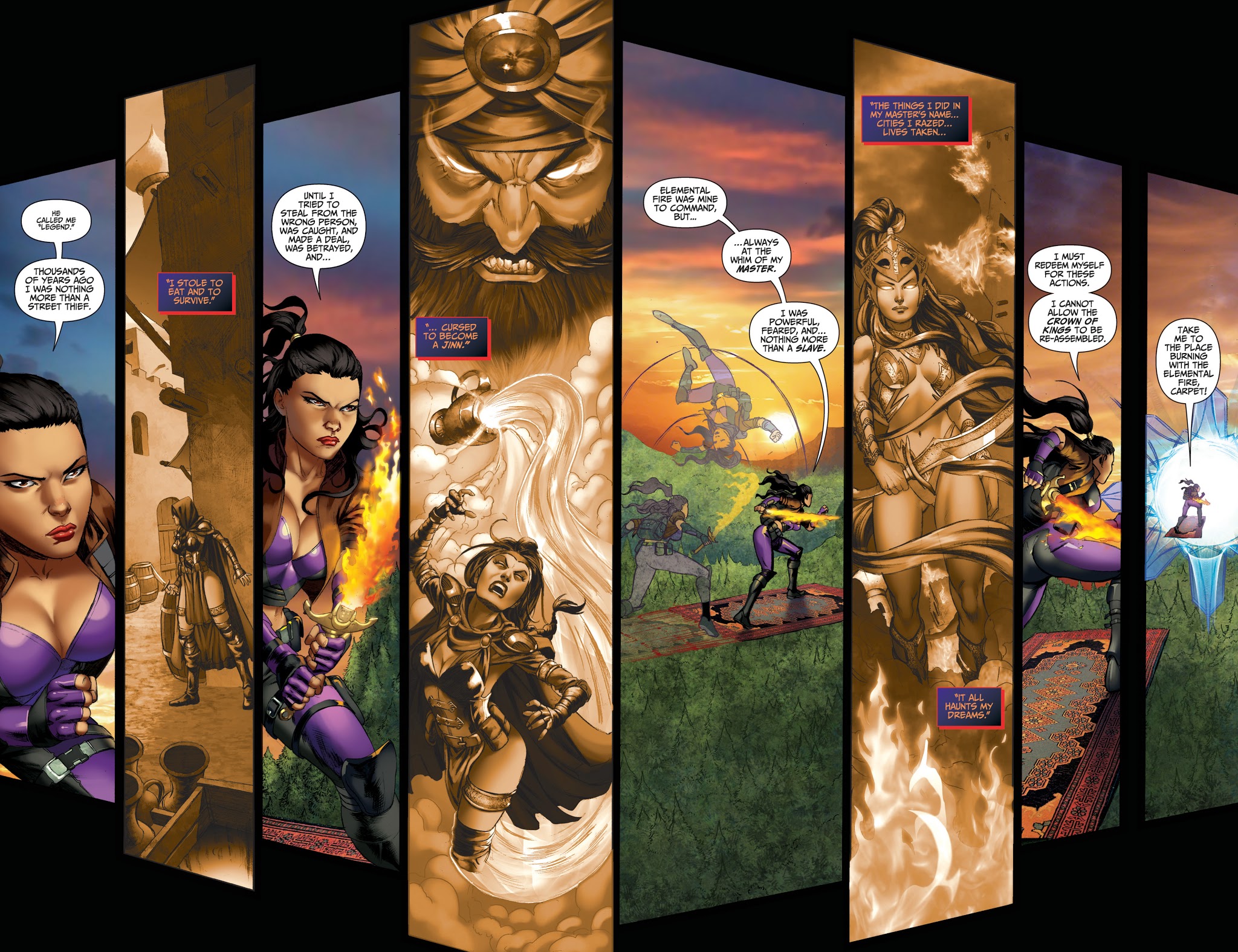 Read online Jasmine: Crown of Kings comic -  Issue #1 - 10