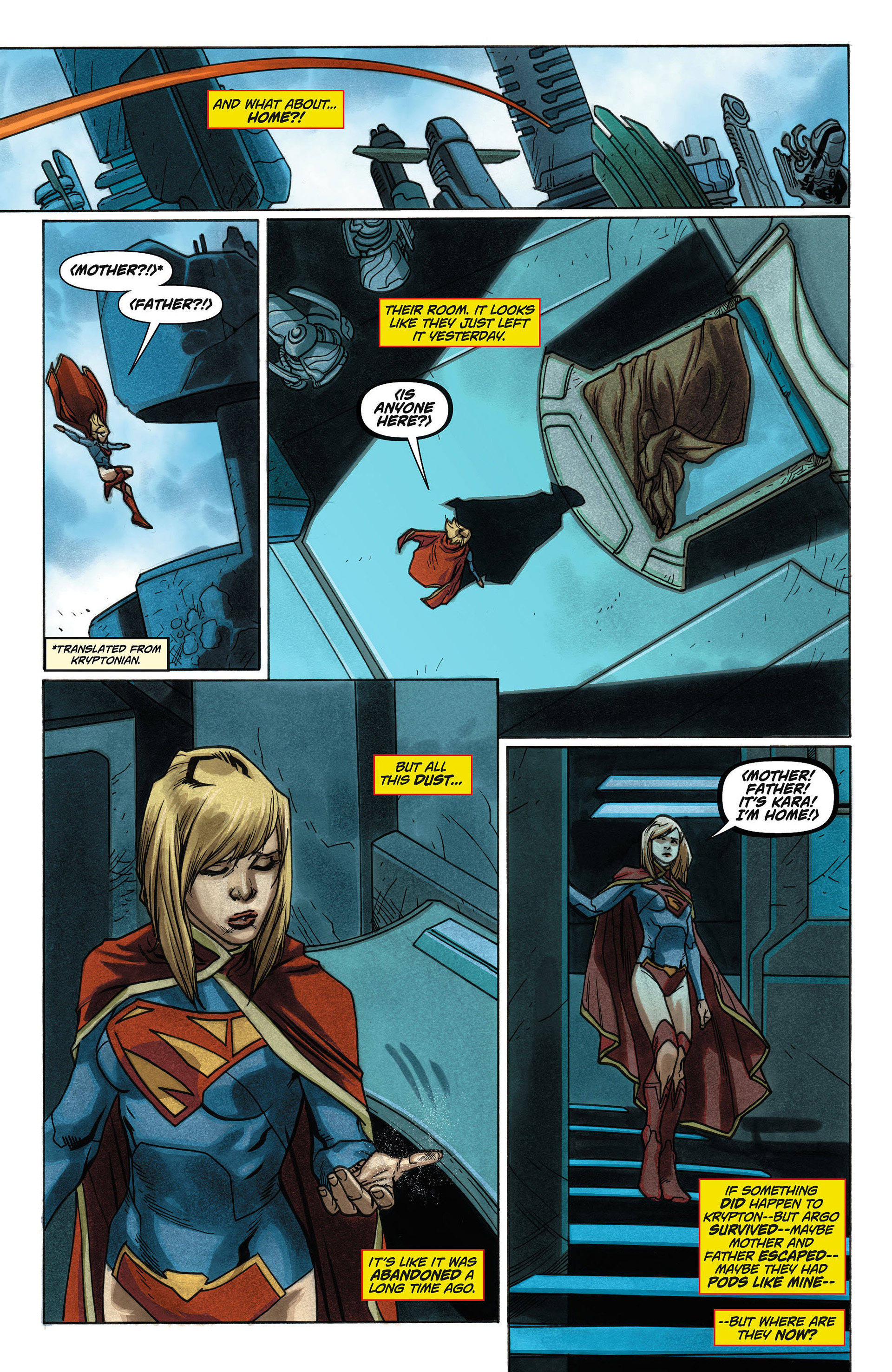 Read online Supergirl (2011) comic -  Issue #5 - 7