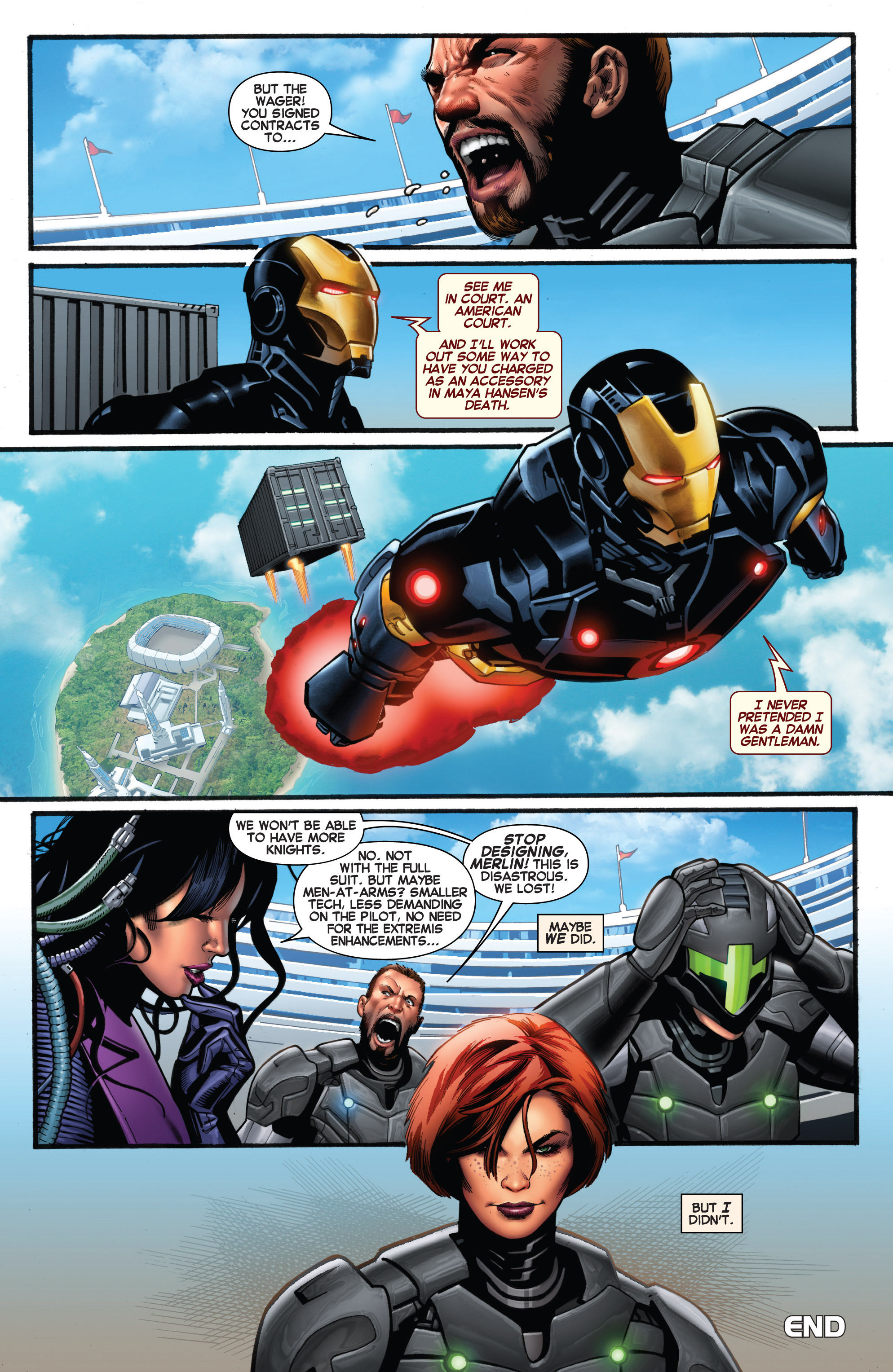 Read online Iron Man (2013) comic -  Issue #2 - 22