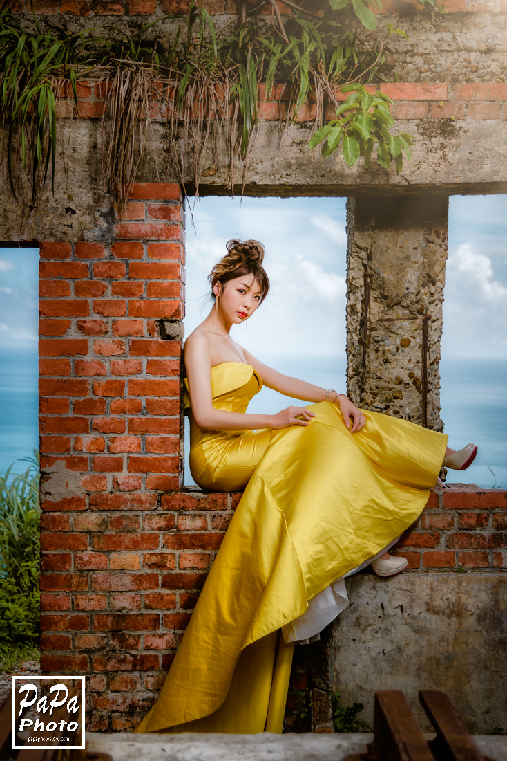 PAPA-PHOTO,自助婚紗,東北角海岸婚紗,夢幻婚紗,婚紗包套