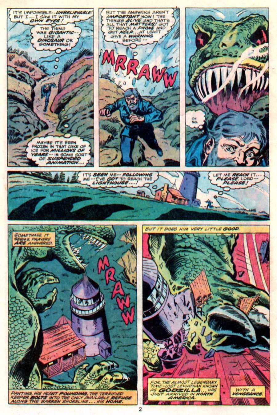 Godzilla (1977) Issue #1 #1 - English 3