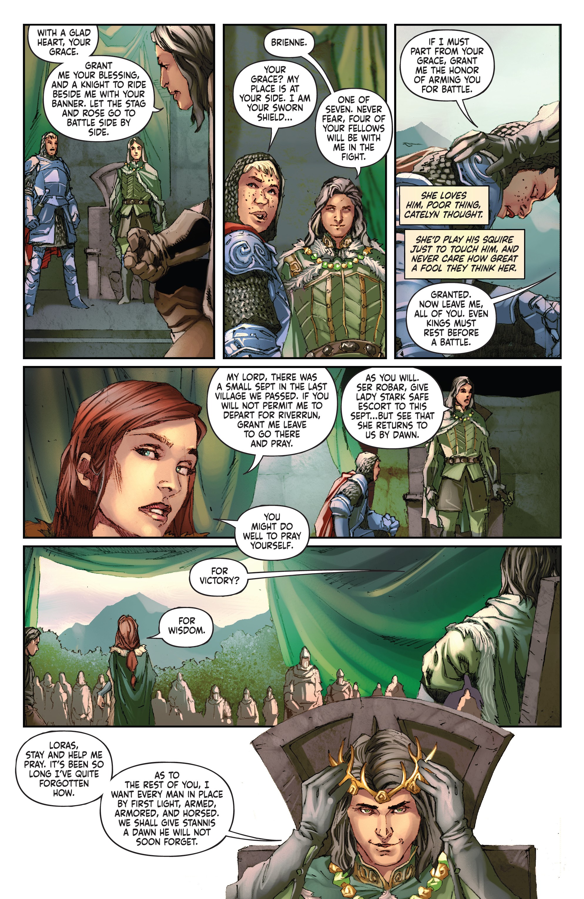 Read online A Clash of Kings comic -  Issue #15 - 14