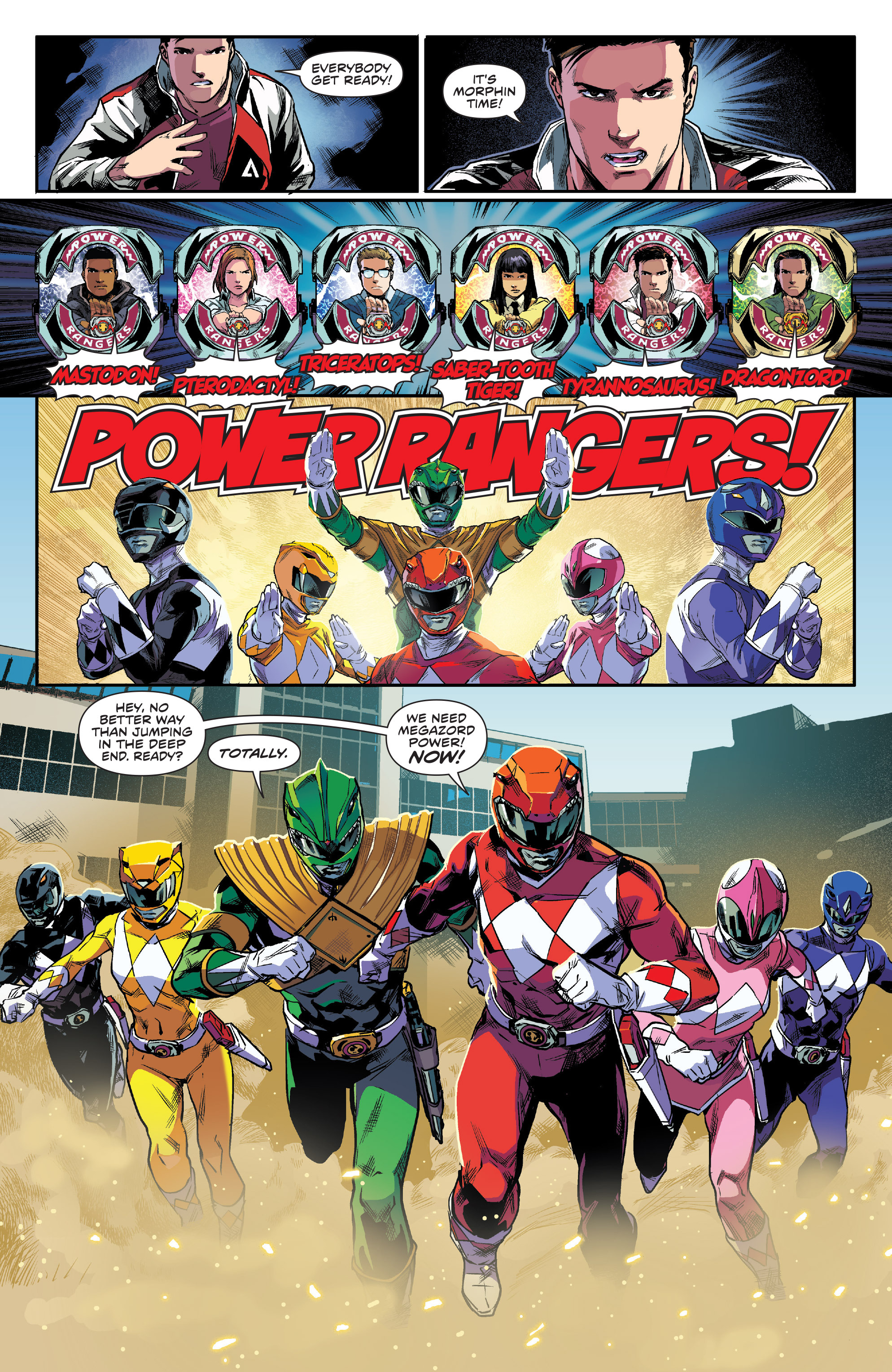 Read online Mighty Morphin Power Rangers comic -  Issue #0 - 8