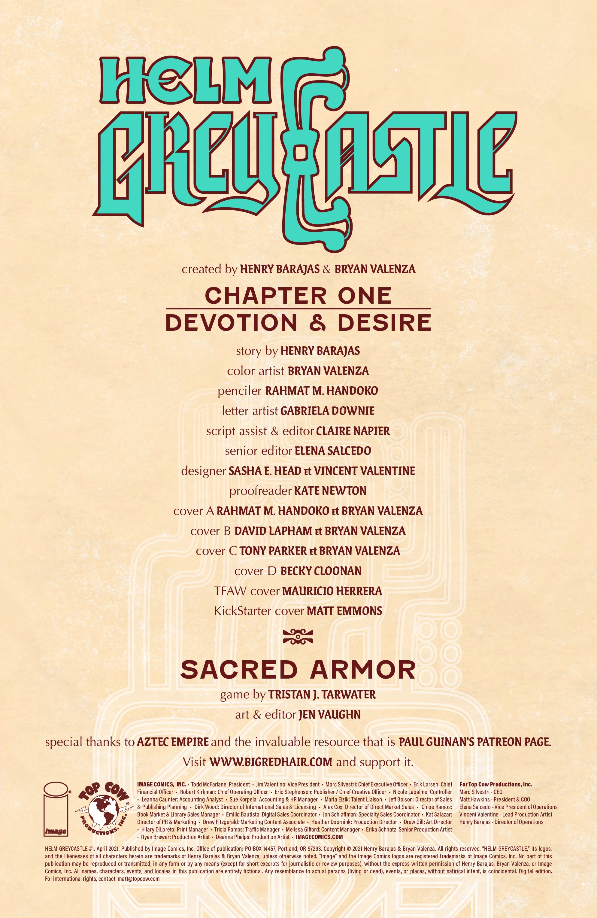 Read online Helm Greycastle comic -  Issue #1 - 3