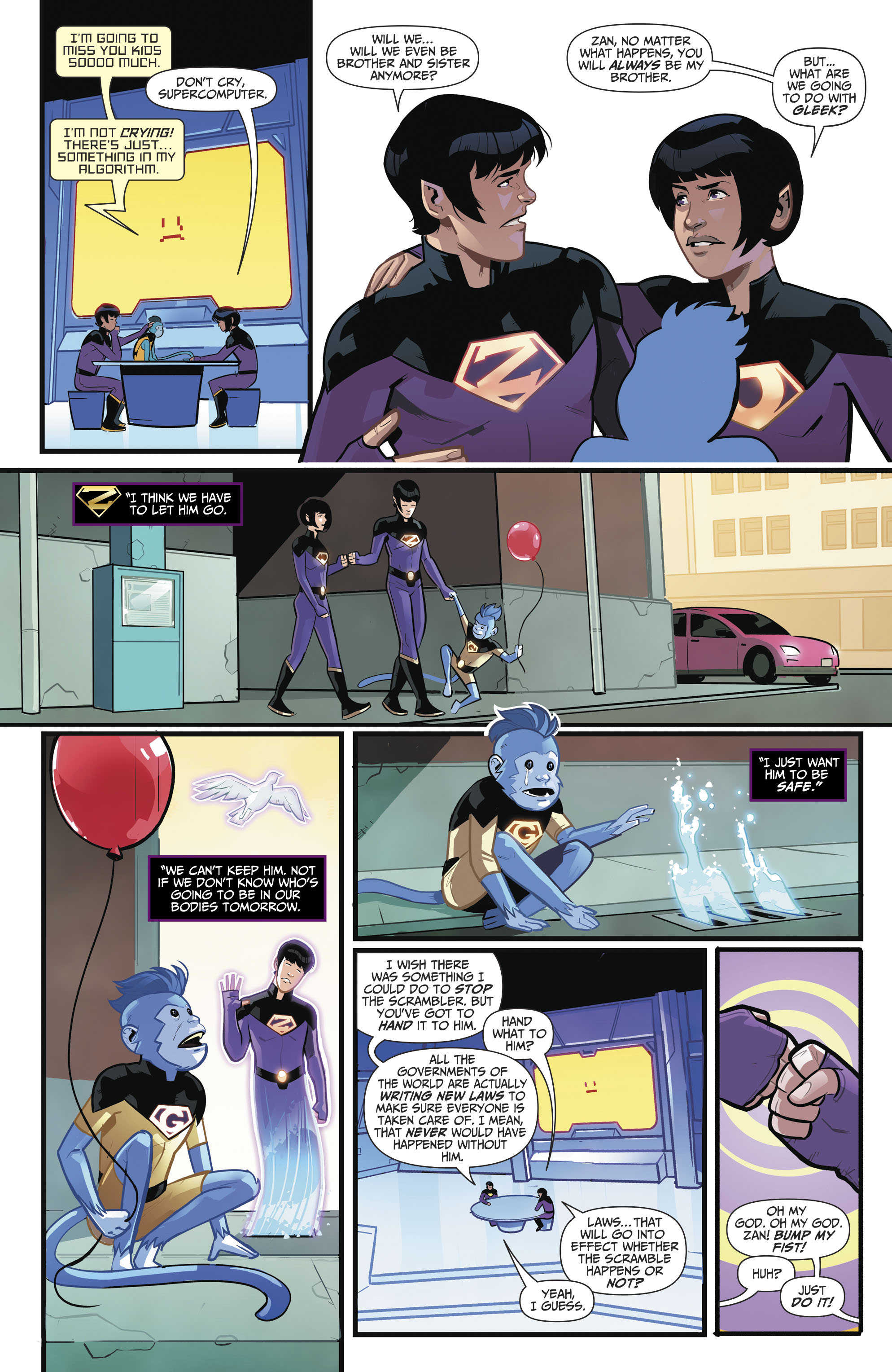 Read online Wonder Twins comic -  Issue #6 - 18