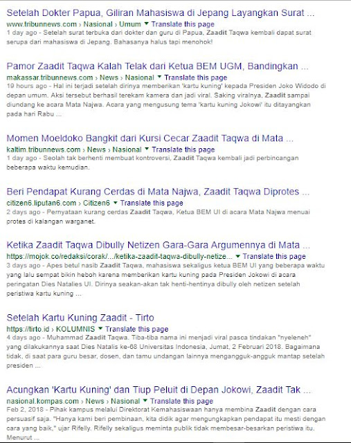 Kerasnya Pro dan Kontra, Atas Diungkapnya Nilai Kuliah Zadit Ternyata Nol