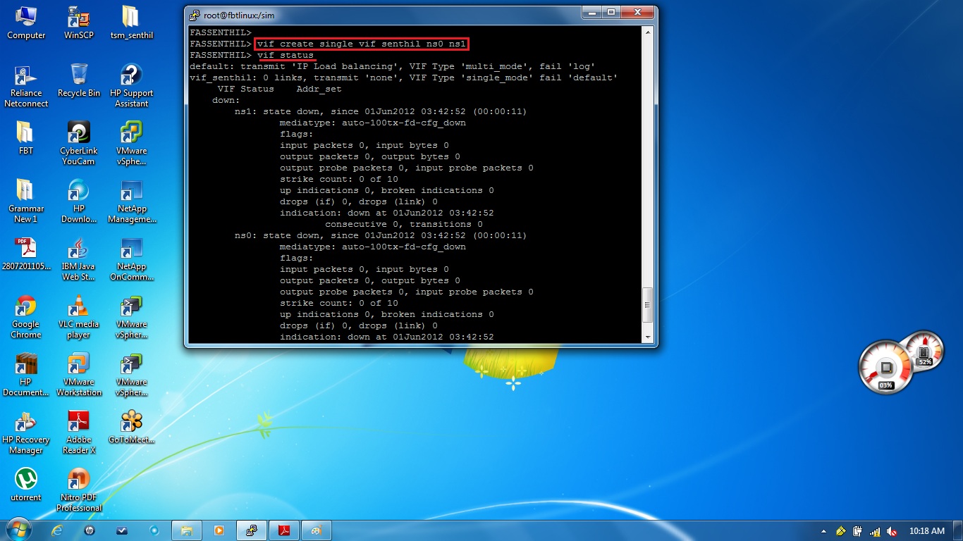 Storage area networks: Netapp VIF tutorial