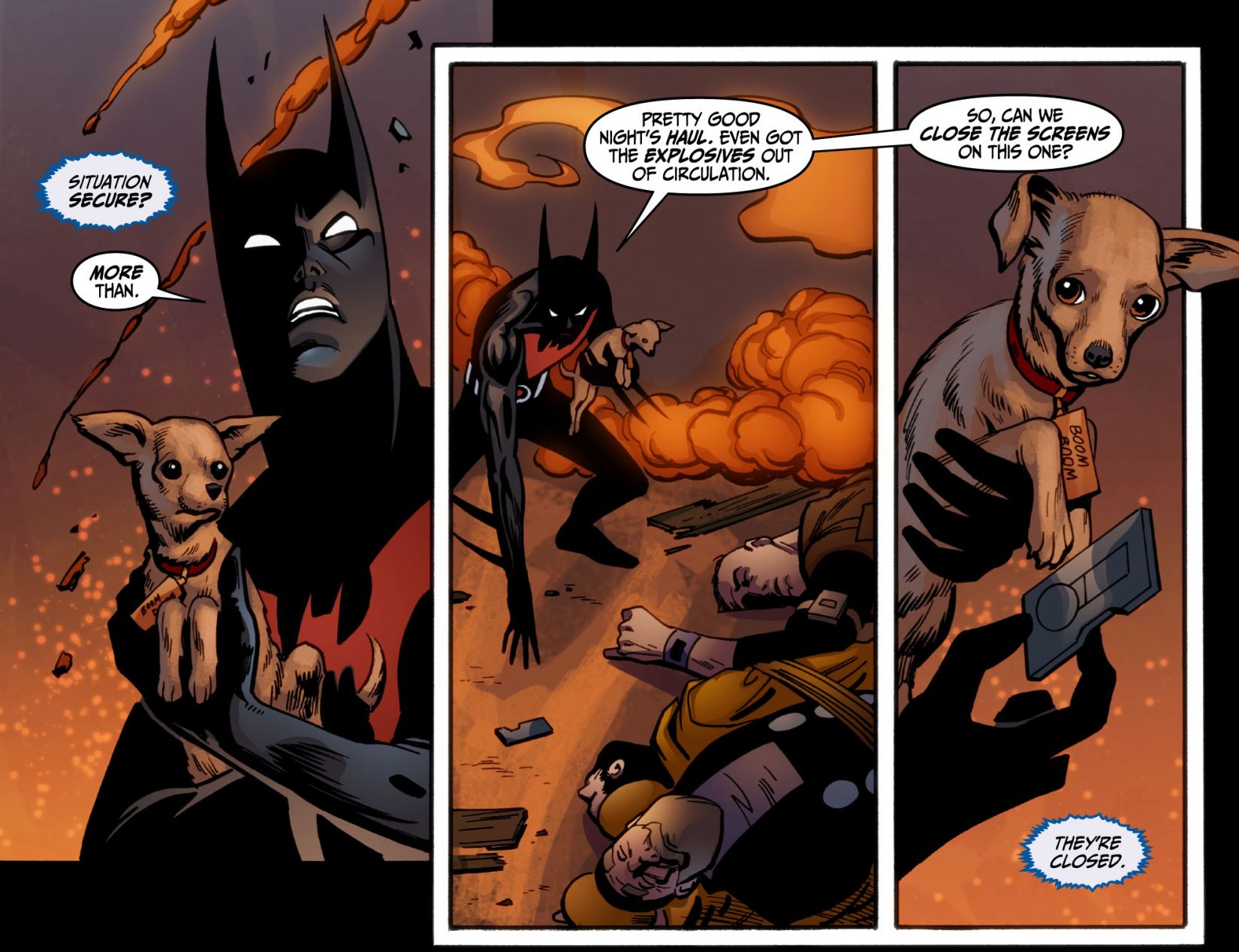 Read online Batman Beyond (2012) comic -  Issue #6 - 18