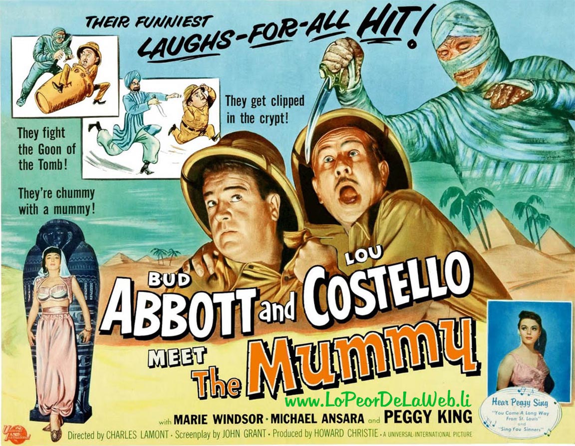 Abbott y Costello Contra la Momia (1955 / Latino)