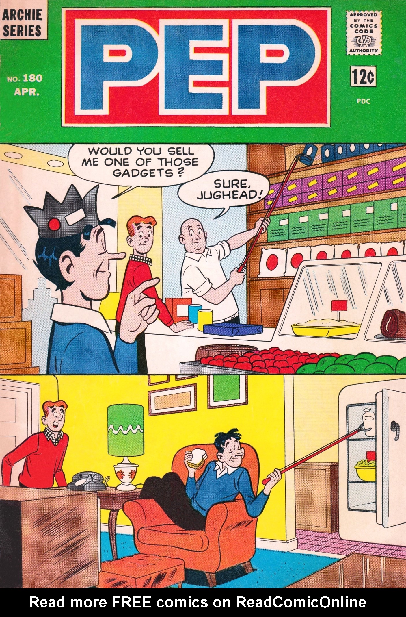 Read online Pep Comics comic -  Issue #180 - 1